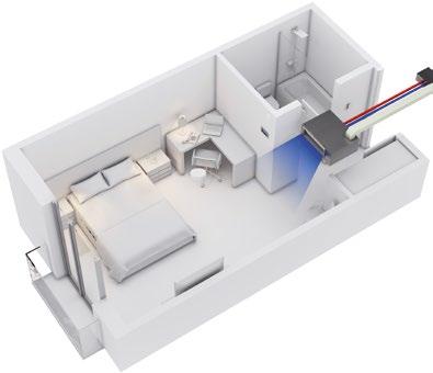 ÚJ / VRF RENDSZEREK / VEZÉRLÉS ÉS CSATLAKOZÁSI LEHETŐSÉGEK Egyetlen, egyszerűbben telepíthető, olcsóbban integrálható távirányító valamennyi alkalmazáshoz. Esztétikus, egyszerű és költséghatékony!