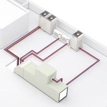 15 MAXIMÁLIS MEGTAKARÍTÁS, KONTROLL ÉS KÉNYELEM A SZÁLLODA TELJES TERÜLETÉN B 4 5 1 2 3 8 A 7 6 A 13 A opció: Hibrid megoldás. Gáz + elektromos. Amennyiben nagy mennyiségű meleg/hideg víz szükséges.