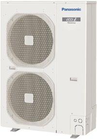 KIEMELKEDŐEN HATÉKONY MINI ECOi 4 6 LE A Panasonic új, Mini VRF rendszere nagy teljesítményű, ugyanakkor az európai piacon kapható egyik legkompaktabb és leghatékonyabb VRF rendszer. NEW!
