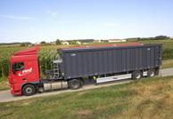 Fliegl»Agro-Truck«helytakarékos és kompakt felépítése révén