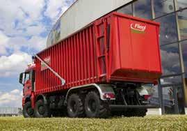 Fliegl»Agro-Truck«helytakarékos és kompakt felépítése