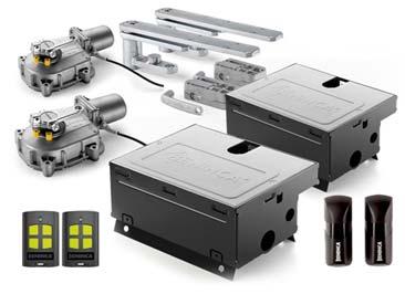 Vezérlőelektronika beépített 433MHz vevővel. Akkuk nélkül. Napi 20-80 nyitás 156 602 Ft KIT-VE400 BENINCA - 4 méteres sorompó szett karral, betonozható talplemezzel, fényvisszaverő matrica szettel.