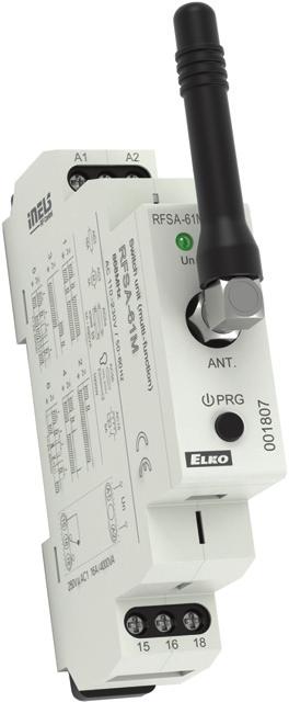 Kapcsolható teljesítmény DC: Mechanikai élettartam: Elektromos élettartam (AC1): Vezérlés RF adóparancs: Kézi vezérlés: Hatótávolság nyílt terepen: Antenna kimenet: További információk Működési