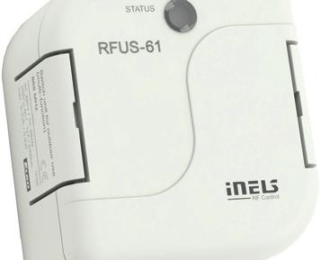 Az IP65 védettségnek köszönhetően külső falra szerelhető, vagy szélsőségesebb környezetben is használható, RFUS-61/30V RFUS-61/10V RFUS-61/4V mint pl. pince, fürdőszoba, garázs. Kapcsolt terhelés ma.