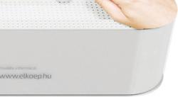 Mérik a helyiségek hőmérsékletét, és a mért értékeket továbbítják az intelligens RF boba.