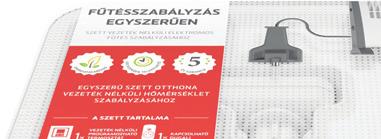 A termosztát rendszeresen méri a helyiség hőmérsékletét, és a kívánt hőmérséklet elérésekor be- vagy kikapcsolja a hőforrást.