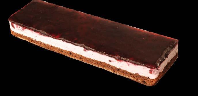 Paleolit Sacher szelet Epres-kókuszos