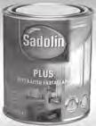 FAÁPOLÁS-FAVÉDELEM 0,75 l 3788 5050,7/l 2,5 l 10149 4059,6/l 5 l 18398 3679,6/l SADOLIN CLASSIC HP VÉKONYLAZÚR Kiváló minőségű, dekoratív selyemmatt oldószeres vékonylazúr.