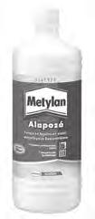 1529 12232,6/kg Spezial 200 g 1014677 2329 11645,9/kg Instant spezial 200 g 1014678 2409 12046/kg RAGASZTÁS METYLAN ALAPOZÓ