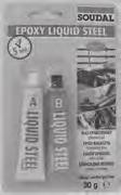 RAGASZTÁS-TÖMÍTÉS 60 g 1135995 1629 27156,8/kg EPOXY RAPID Két komponensű epoxy ragasztó, mely ragasztja a fém, fa, farostlemez, kerámia, üveg, legtöbb műanyag, bőr, gumi,