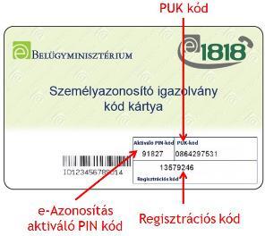 3.5. e-személyi igazolvány aktiválása Az e-személyi aktiválása elengedhetetlen a használatához! Az e-személyi igazolványt az Elektronikus azonosítás funkció használatához aktiválni szükséges.