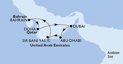 A kirándulás egy rövid fotó-stoppal kezdődik a Dubai jelképévé vált világhírű, hétcsillagos szállodánál a Burj Al Arab Hotelnél.