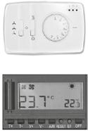 FILOTERRA MODELLEK ÉS VÁLTOZATOK FILOTERRA - RANGE AND MODELS VENTILÁTORSEBESSÉG SZABÁLYOZÓ VEZÉRLŐHÖZ VALÓ CSATLAKOZTATÁSRA FOR CONNECTION WITH WALL CONTROLS - MODULATING FAN SPEEDS SLF400-0S00