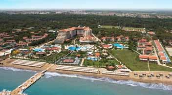 Resort & Spa Adora Golf Resort Hotel Club Mega Saray BElek Az előkelő és exkluzív üdülőváros szinte a semmiből, egy kicsiny halászfaluból nőtte ki magát az igényes nyaralásra vágyó turisták