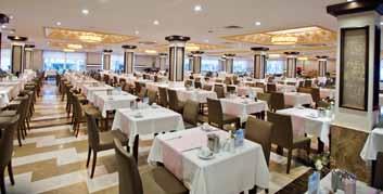 és 1 belső medence 5 vízi csúszda SPA központ üzletek konferencia terem WIFI (ingyenes) Internet-kávézó (térítéssel) CRYSTAL WATERWORLD RESORT & SPA ***** (Bogazkent) Térítésmentesen: török fürdő