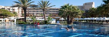 CRYSTAL TAT BEACH GOLF RESORT & SPA***** (Kadriye) kosárlabda teniszpálya asztali tenisz darts boccia animációs programok diszkó transzfer a Tat Golf Klubba Térítés ellenében: masszázs golf (800