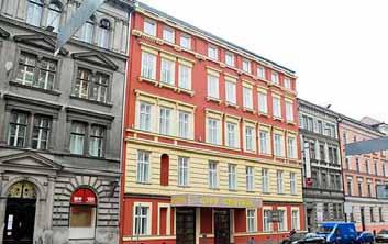 HOTEL GLOBUS*** A szálloda Prága csendes, zöldövezeti