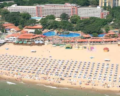 Hotel Gladiola Star**** A Gladiola Star Hotel Aranyhomok szívében található, a tengerparttól