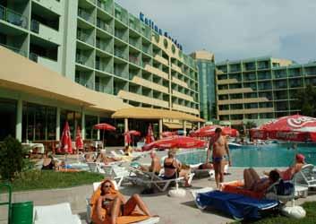 Hotel Colosseum**** A 2004-ben épült szálloda Napospart központjában, kb.