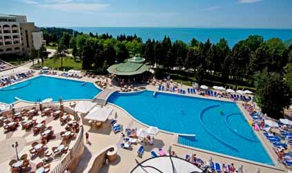 ), finom konyhájával, a bolgár tengerpart egyik legigényesebb all inclusive szállodakomplexuma.