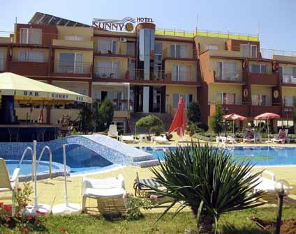 Hotel Sunny*** A szállodát 2013-ban újították fel, a