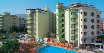 GRAND BAYAR HOTEL **** (volt TURKMEN HOTEL) (Obagol) A szálloda kb. 100 méterre található a tengerparttól, Obagol-ban, kb. 3 km-re Alanya központjától és kb. 110 km-re Antalya repülőterétől.