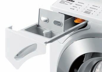 Mosógépek Kezelési kényelem AutoClean: öntisztító mosószer adagoló 1) A mosógép az öntisztító mosószer adagolót minden mosásnál erôs vízsugárral átöblíti így az mindig tökéletesen tiszta marad.