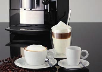 Személyre szabható készülék beállítások A kávéfajták és a kívánt ízintenzitás szerint a kávékészítés jellemzôi egyedileg beállíthatók.