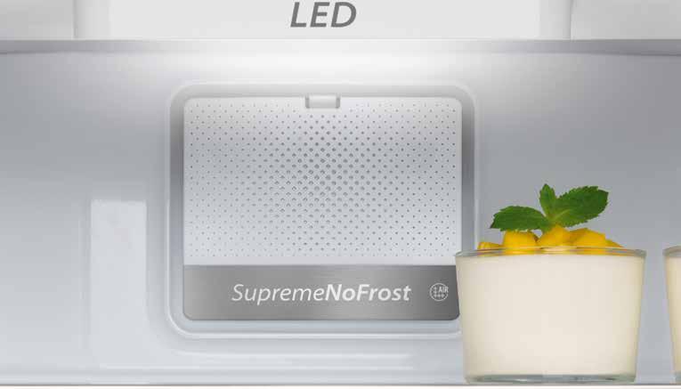 Supreme NoFrost. N 1 a friss és fagyasztott ételmegőrzésben 1.