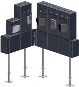 szivattyús egységek kiegészítő modulok HKV-FUSS LÁBTARTÓ KONZOL SZETT Szett tartalma: 2 db lábtartó konzol és 8 db csavar és anya a VB50/80 (HKV50) osztómodulhoz.