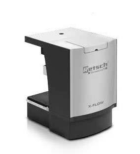 X-Flow modul nedves diszpergáláshoz Az X-Flow nedves modullal szuszpenzióban vagy emulzióban lévő,8 µm - kb. 1 mm méretű részecskéket mérik. A modul egyik előnye a csekény mintaigény.