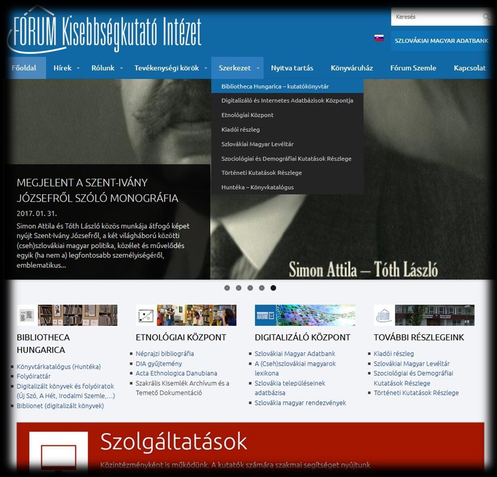 Fórum Kisebbségkutató Intézet Bibliotheca