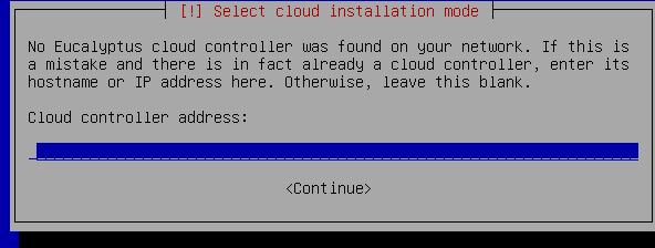 A node controller telepítése még gyorsabb volt, mert nem kellett létrehozni felhasználót automatikusan a cloud controller felhasználóját használta.