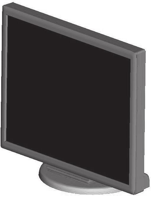 Csatlakoztassa a hálózati vezeték egyik végét a monitorhoz, a másikat a konnektorhoz. Helyezze a videojel és az audio kábelt, valamint a hálózati vezetéket a kábeltartóba (B.1. ábra).