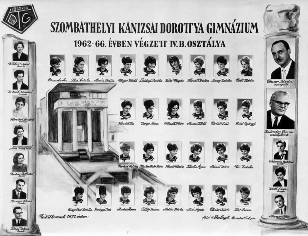 1962-1966 Tablók könyve 1965/66. tanév, IV. B Diákok soronként: 1.