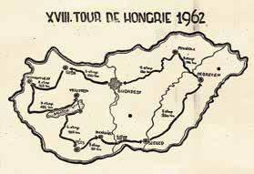 A Tour de Hongrie 92 éve A világháború sem állta a karaván útját. Mindig arra ment a mezőny, amerre éppen felszedték az aknákat, de ment, mintha érezte volna, hogy már nem sokáig mehet.