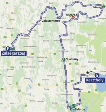1. szakasz Keszthely-Zalaegerszeg 2017. június 28.