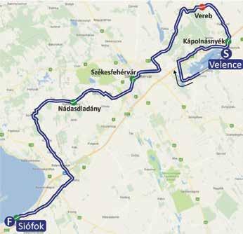 2. szakasz Velence-Siófok 2017. június 29.