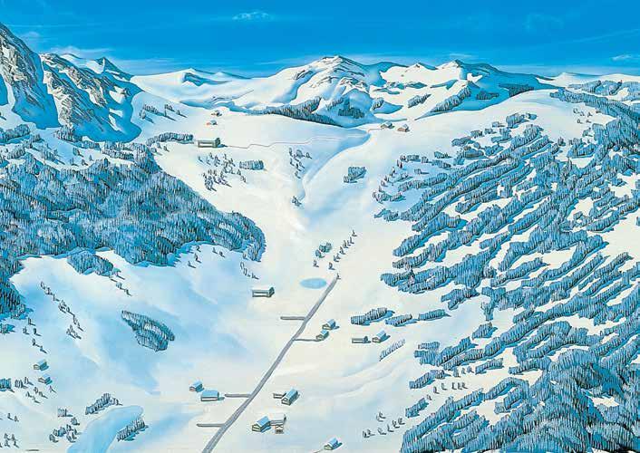 Edelweißhütte Schneeberg ülőlift Sedačková lanovka na Schneeberg Hegyállomás/Horná stanica 1210 m Almreserlhaus Schneeberg 4 szem.