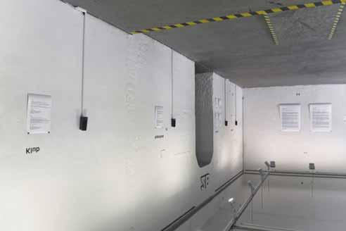 17 hatikvah / hope > 2014 8 channel synchronized sound installation, dimensions variable, sound recordings (4:00 min loop), PC, speakers, prints The Hope is a temporary public audio-monument, which