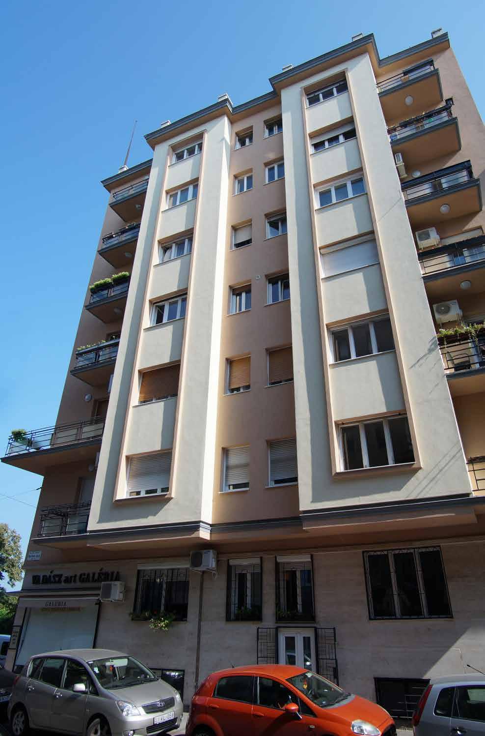 pozsonyi út 43. Lakóépület (25260/48 hrsz.) Támogatás célja: n.a. 1930-as évek 37/2013. (V.10.) Főv. Kgy.