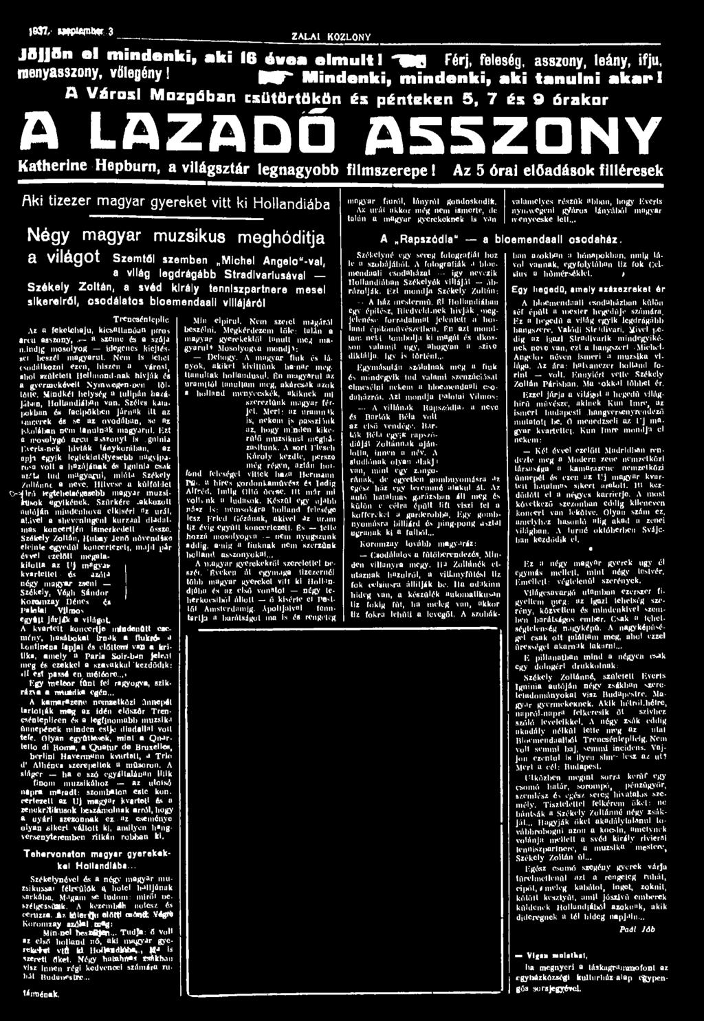 1837, 3 ZALAI KÖZLÖNY JSjjtín el mindenki, aki 16 évea elmúlt I "mm Férj, feleség, asszony, leány, ifjú, menyasszony, vőlegény!