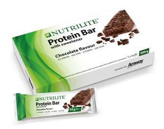 NUTRILITE Fehérjeszelet 12 x 50 g, csokoládé / karamellás vanília A Nutrilite Fehérjeszelet kitűnő választás azoknak az elfoglalt embereknek, akik támogatni szeretnék szervezetüket az aktív életmód