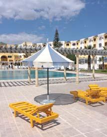 900 Ft/főtől félpanziós ellátással Inclusive FÉL panzió 54 km 95 km 7 km 400 m A háromszintes szálloda Mahdia városától kb. 7 kilométerre épült. egyik legszebb strandja mellett helyezkedik el.