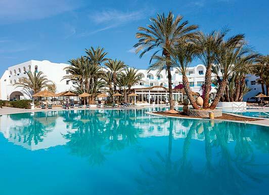 Zephir Hotel&Spa **** nap / éjszaka 160.900 Ft/főtől Djerba-Zarzis Inclusive S március 60 km 1 km Nagyon közkedvelt szálloda, amely több, a kertben található épületből áll.