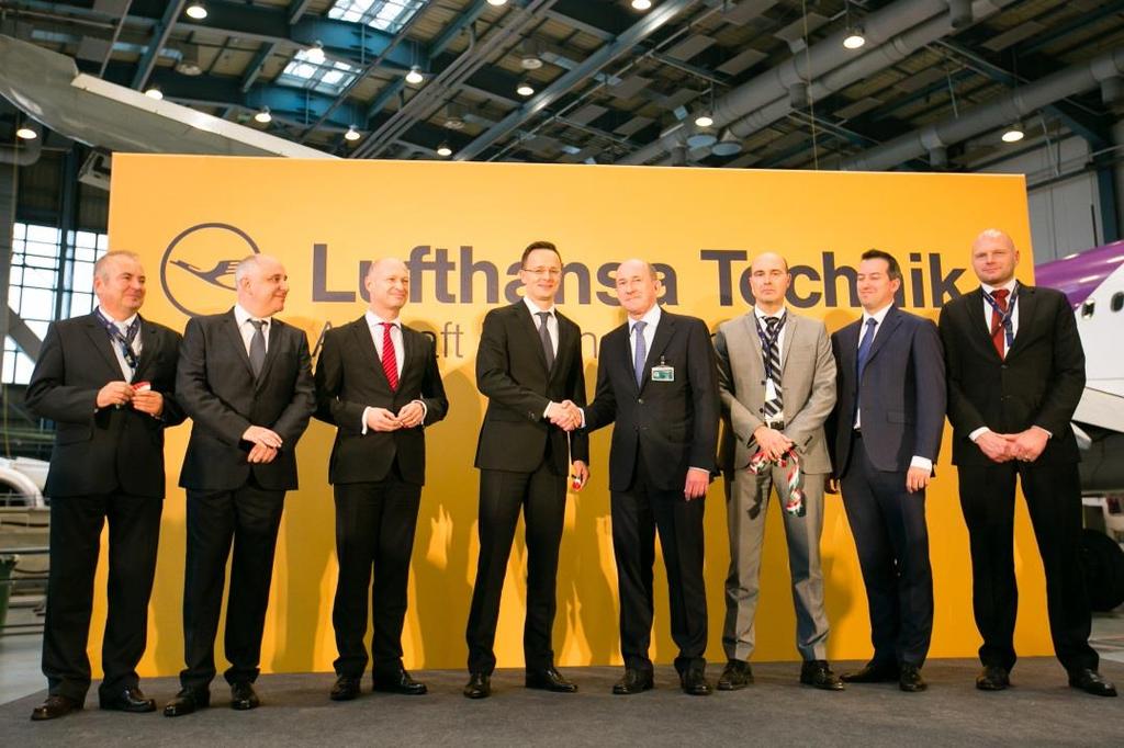Kézzel fogható eredmények: A Lufhansa Technik mérnöki központot