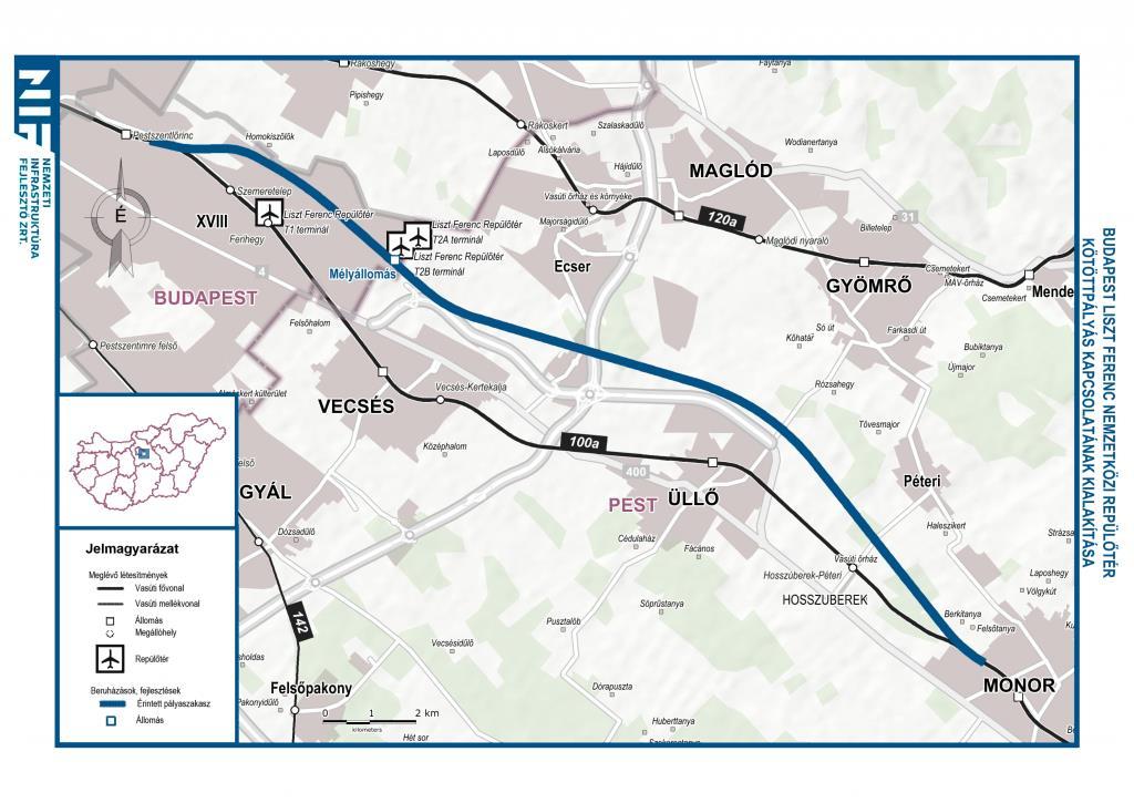 Néhány régóta várt fejlesztés végre megvalósulhat A repülőtér vasúti