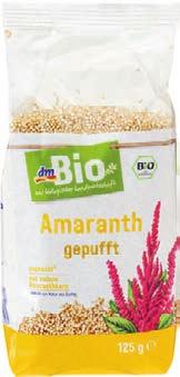 SUPERFOOD dmbio canihua**** 300 g 1. 6.663,33 Ft/kg dmbio puffasztott amaránt**** 125 g 499 Ft 3.