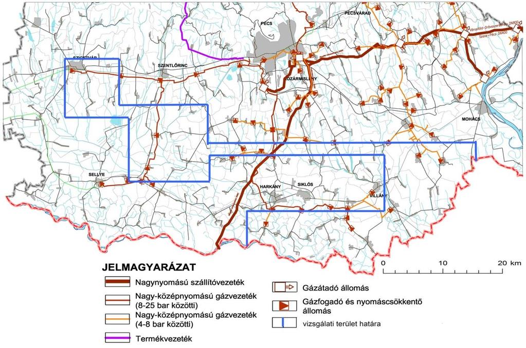 területre, és Nagycsánynál éri el annak déli határát. Ezután élesen nyugati irányba fordul, és mintegy 7 km megtétele után Sellyén végződik.