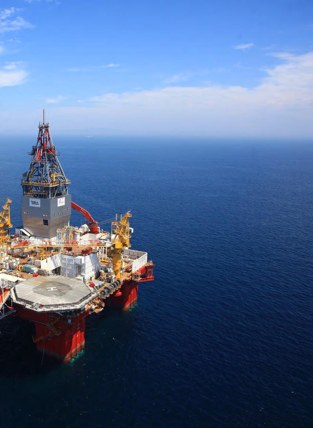 PROJEKT SZÉLES HATÓKÖRREL Az IFS Applicationst a Songa Offshore flottájának négy új, legkorszerűbb tornyán, részben a régebbi tornyokon telepítették.